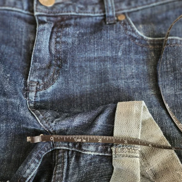 Elle Paris Ladies Blue Denim Shorts 💙 size 8 - Picture 4 of 7